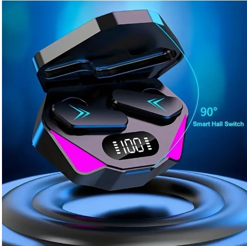 Wireless Earphones with LED Display -