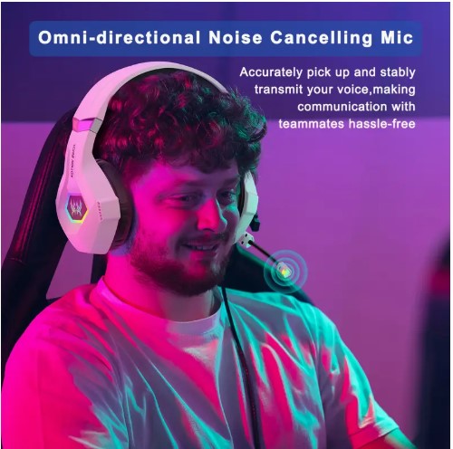 GS450 Wired Gaming Headset with Noise-Cancelling Mic