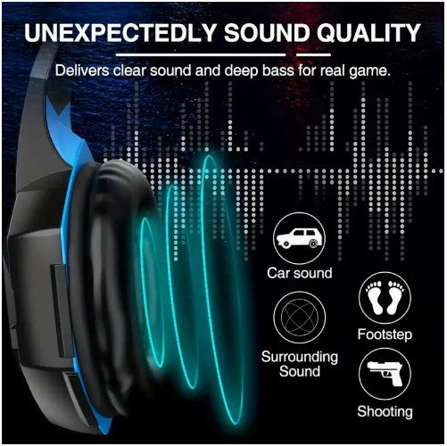 G2000 Gaming Headset with Mic LED Light