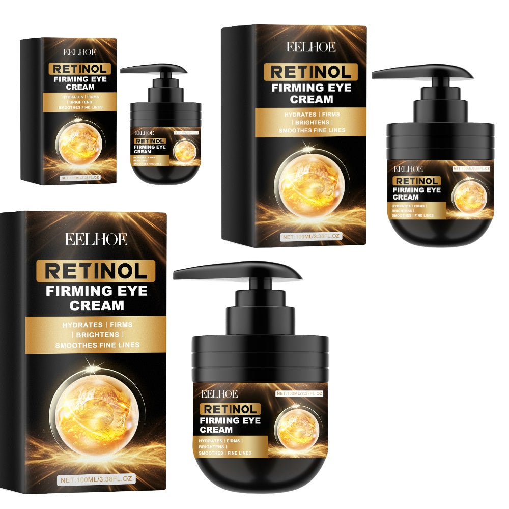 EELHOE Retinol Firming Eye Cream Fades Fine Lines and Crow's Feet Moisturizes and Refines The Skin Around