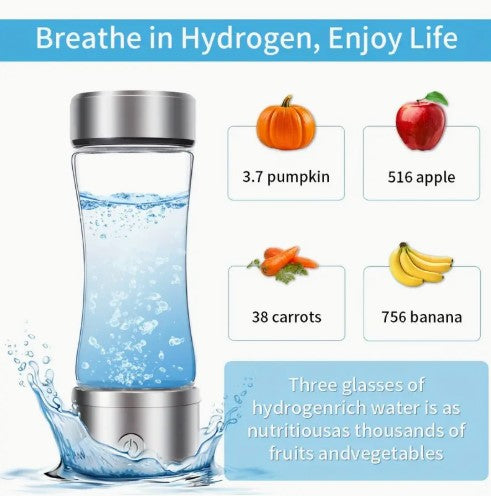 Waist-shaped Hydrogen Water Cup