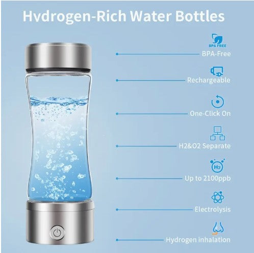 Waist-shaped Hydrogen Water Cup