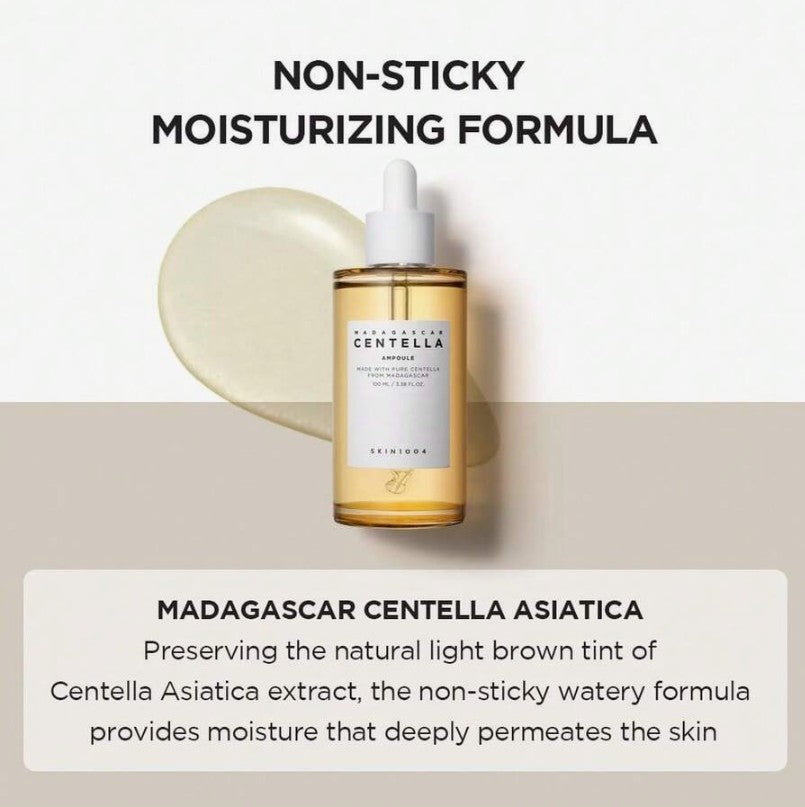 Madagascar Centella Asiatica Ampoule Facial + Madagascar Centella Ampoule