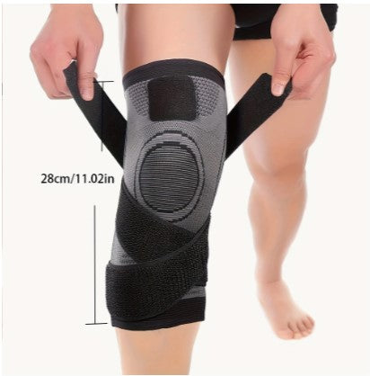 Knee Pads for Basketball, Running, Fitness, Cycling, and Mountaineering - Breathable Nylon Knee (Green Pair Pack L)