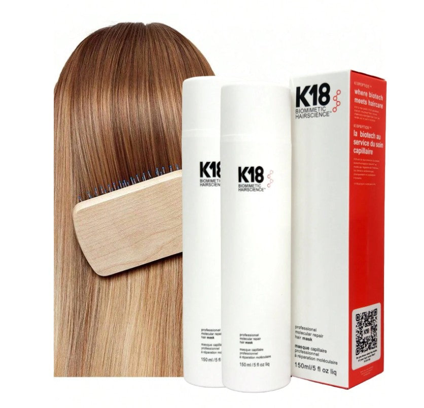 150ml K18 Hair Mask, K18 No-Rinse Molecular Hair Mask